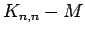 $ K_{n,n} - M$