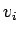 $ v_i$