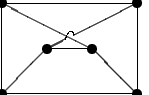 \begin{picture}(30,20) \put(0,0){\circle*{2}}
\put(30,0){\circle*{2}}
\put(0,20...
...}}
\put(20,10){\line(-2,1){20}}
\bezier{150}(14,12)(15,15)(16,13)
\end{picture}