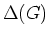 $\Delta (G)$