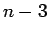 $ n-3$