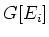 $G[E_i]$