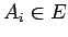 $ A_i \in E$