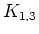 $K_{1,3}$
