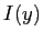 $ I(y)$