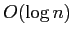 $ O(\log n)$